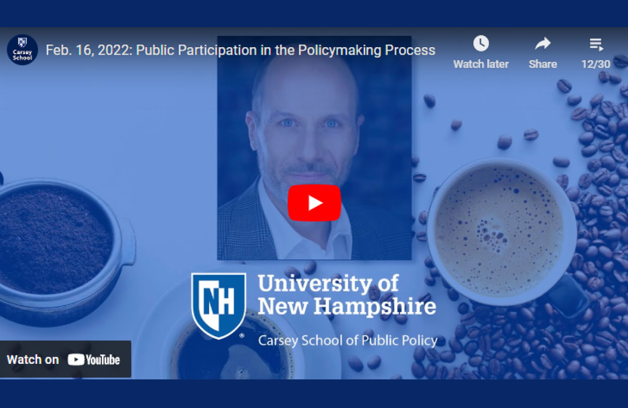 Policy Education For Civic Engagement Carsey School Of Public Policy Unh 0894