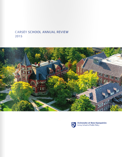 Image of the cover of the 2015 annual review