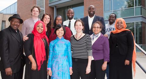 Community Development students at the Durham campus