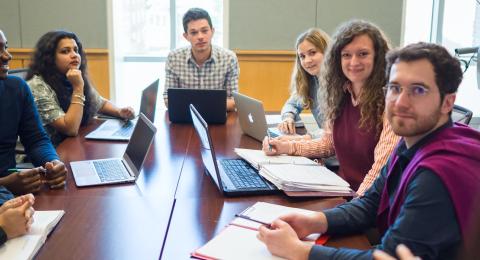 Undergraduate students in an accelerated master's program