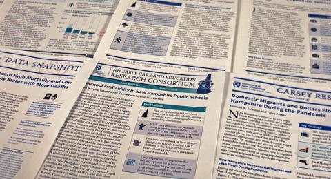 front covers of Carsey publications