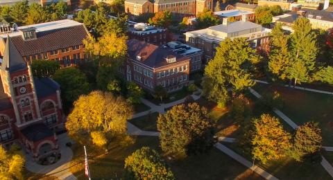 unh durham campus in fall