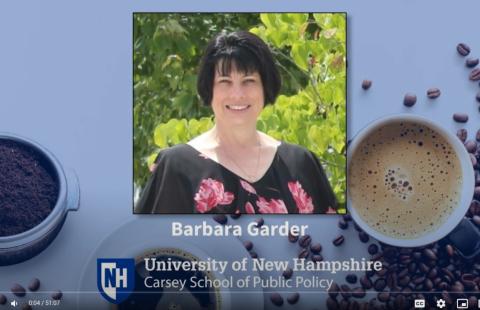 image of coffee and conversations video with barbara gardner