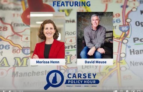thumbnail of february carsey policy hour video showing logo and authors