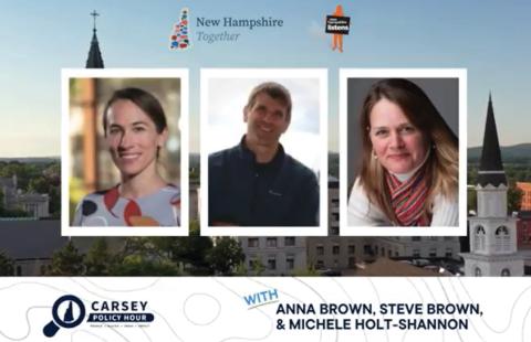 thumbnail of January 2026 carsey policy hour recording showing speakers and cph logo
