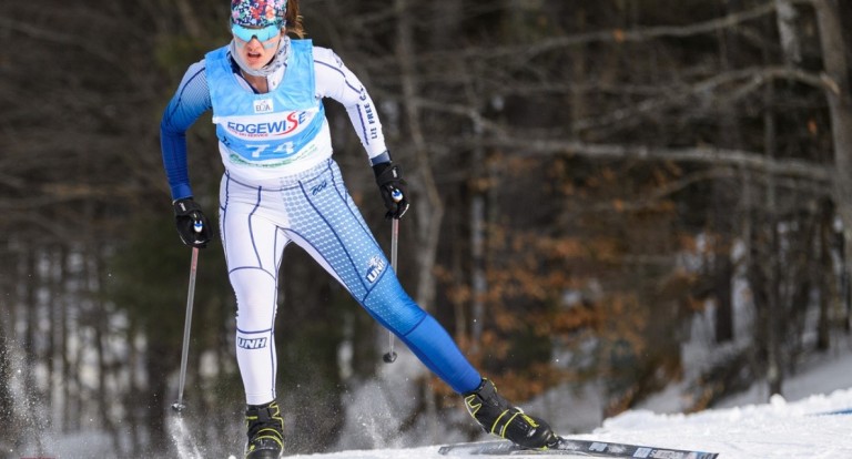 Sarah Nadeau Nordic skiing.