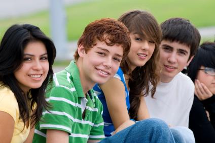 Image of a group of teens