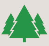 Icon of green trees