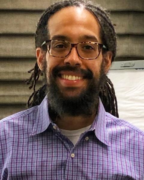 A photo of Jamaal Downey, lead instructor for the Treat Student Fellowship at UNH