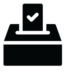 icon of voting box