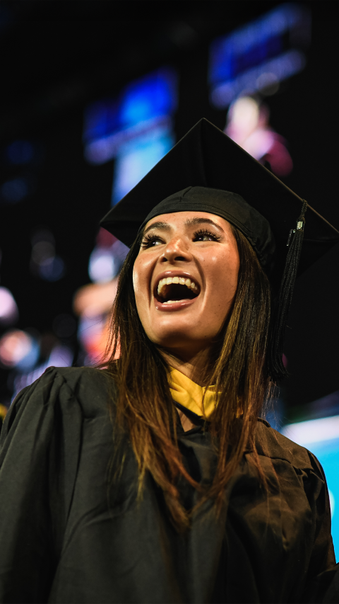 GCHS Alum Kristy MIyashita at Graduation