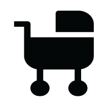 icon of baby carriage