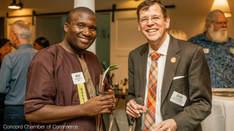 MCD alum Jean Hakuzimana at NH SONGA conference