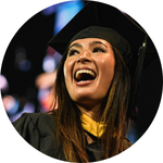 GCHS alumni Kristy Miyashita at graduation