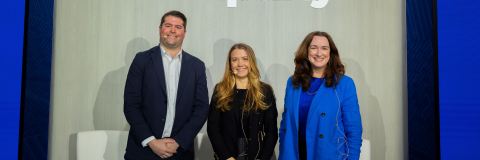 MPP alum Kennedy Nickerson speaking at an industry event