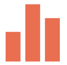 icon of bar chart