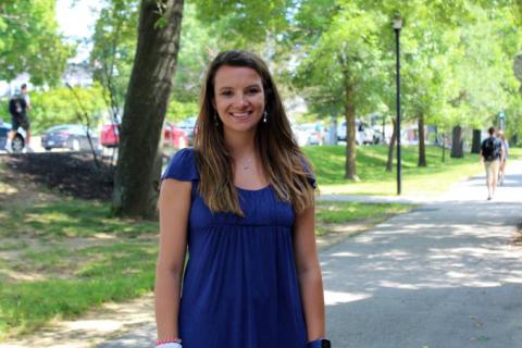 A photograph of Sarah Naduea, a graduate of the Carsey School MPP program and of UNH's The Washington Center