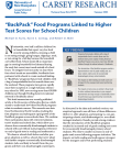 cover of backpack food programs brief