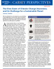 cover of climate-change awareness brief