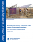 cover of providing clean energy solutions to India brief