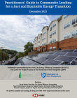 cover of report showing title, image of condos and solar panels, and NYCEEC, UNH, and HSBC logos