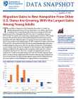 cover of NH migration gains data snapshot