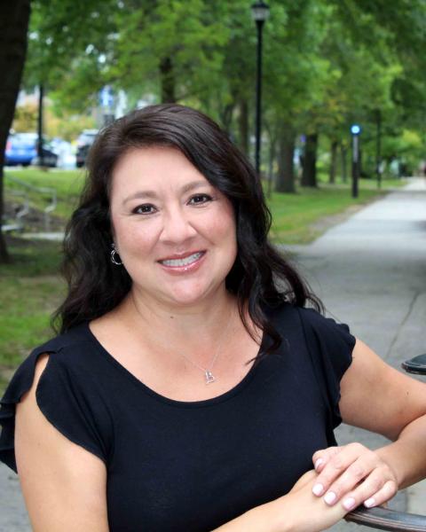 A photo of Cynthia Griego, administrative assistant at the Carsey School of Public Policy