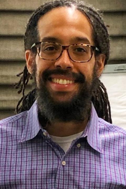 A photo of Jamaal Downey, lead instructor for the Treat Student Fellowship at UNH
