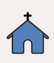 Icon of a church