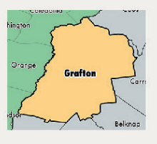 Icon of Grafton County Map.