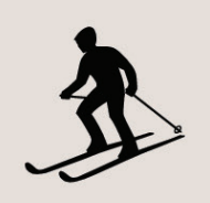 Icon of a skier