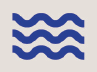 Icon of a wave