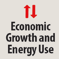 Icon of economic growth and energy use 
