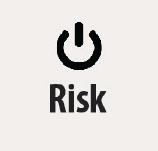 Icon of risk