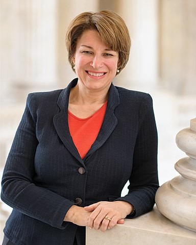 Photo of Senator Amy Klobuchar.