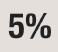 key finding icon of 5%