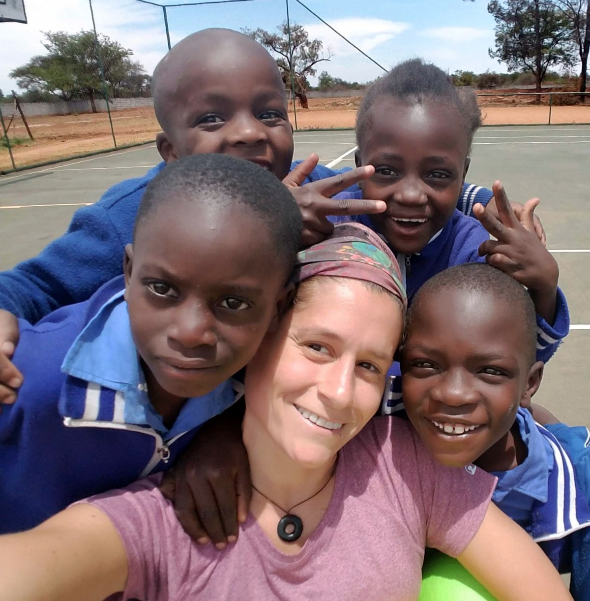 A photo taken during Jessica's capstone project in Zimbabwe.
