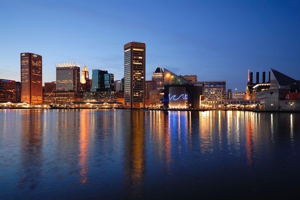Photo of the Baltimore skyline.