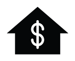 image of house with dollar sign
